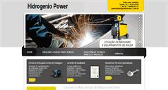 Desktop Screenshot of hidrogeniopower.com.br
